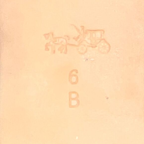 Coach Women's Blue 'Caterine' Sandals with Gold Accents Size 6B - Picture 5 of 5